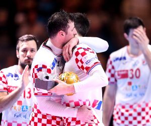 26.01.2020., Tele 2 Arena, Stockholm, Svedska - Europsko rukometno prvenstvo, finale, Spanjolska - Hrvatska. Domagoj Duvnjak, Zlatko Horvat Photo: Luka Stanzl/PIXSELL