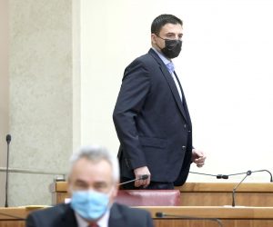 27.11.2020., Zagreb - Sabor je  4. sjednicu nastavio glasovanjem o raspravljenim tockama dnevnog reda.
Photo: Patrik Macek/PIXSELL