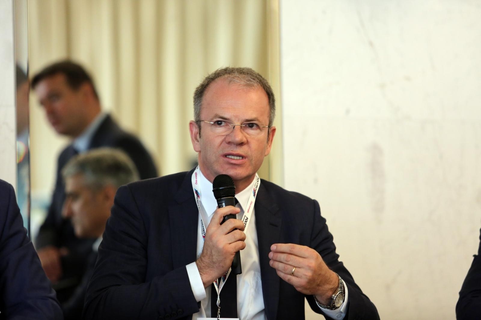 30.05.2016., Opatija - 13. drvno tehnoloska konferencija u hotelu 4 opatijska cvijeta. Ivic Pasalic. 
Photo: Goran Kovacic/PIXSELL