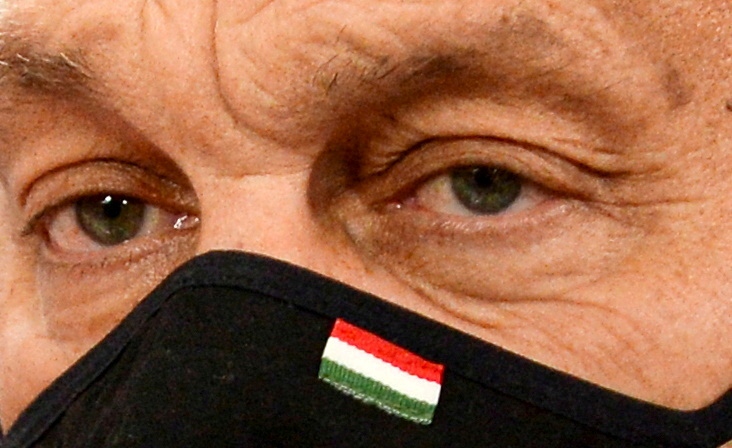 FILE PHOTO: Hungary's Prime Minister Viktor Orban attends the European Union leaders face-to-face summit in Brussels FILE PHOTO: Hungary's Prime Minister Viktor Orban attends the European Union leaders face-to-face summit in Brussels, Belgium October 16, 2020. REUTERS/Johanna Geron/Pool/File Photo JOHANNA GERON