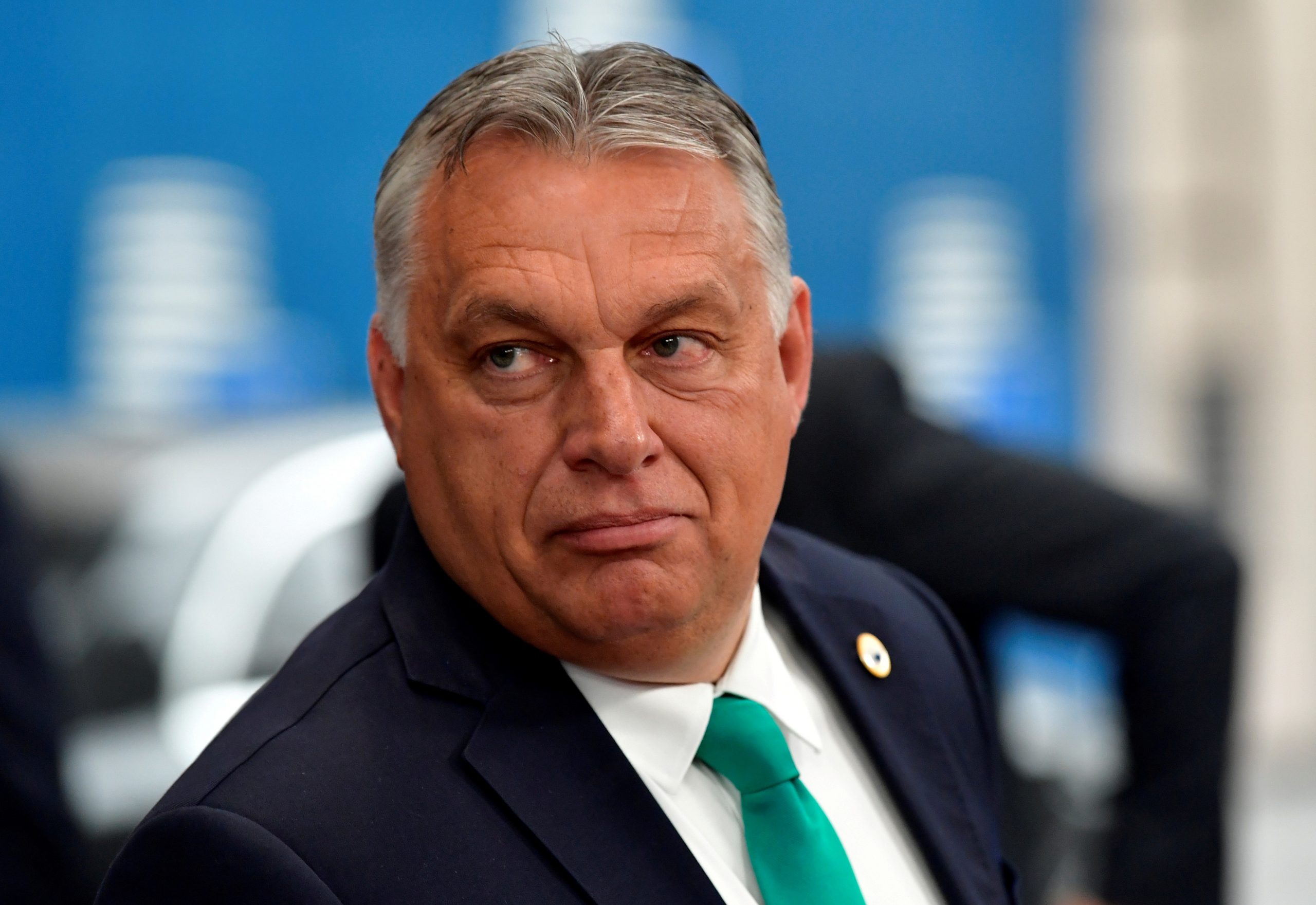 FILE PHOTO: FILE PHOTO: EU leaders summit in Brussels FILE PHOTO: Hungarian Prime Minister Viktor Orban in Brussels, Belgium, July 17, 2020. John Thys/Pool via REUTERS/File Photo POOL