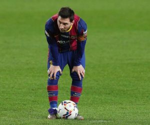 La Liga Santander - FC Barcelona v Valencia Soccer Football - La Liga Santander - FC Barcelona v Valencia - Camp Nou, Barcelona, Spain - December 19, 2020 Barcelona's Lionel Messi REUTERS/Albert Gea ALBERT GEA