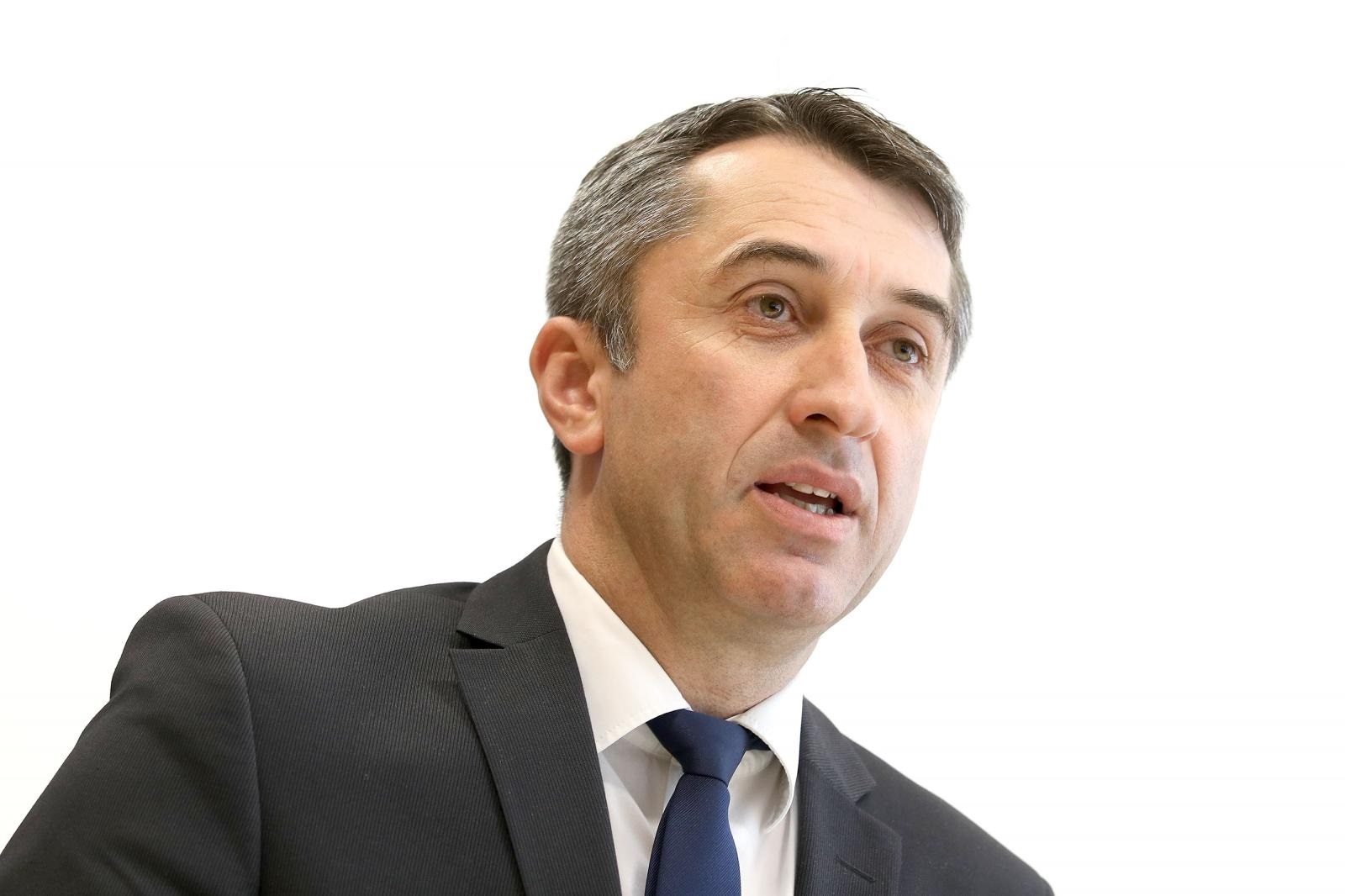 18.06.2018., Zagreb - U Hrvatskoj biskupskoj konferenciji odrzana je konferencija za medije na kojoj je predstavljena Izjava Komisije Iustitia et pax HBK "Savjest - cuvar covjekova dostojanstva i slobode". Zvonimir Ancic. 
Photo: Patrik Macek/PIXSELL