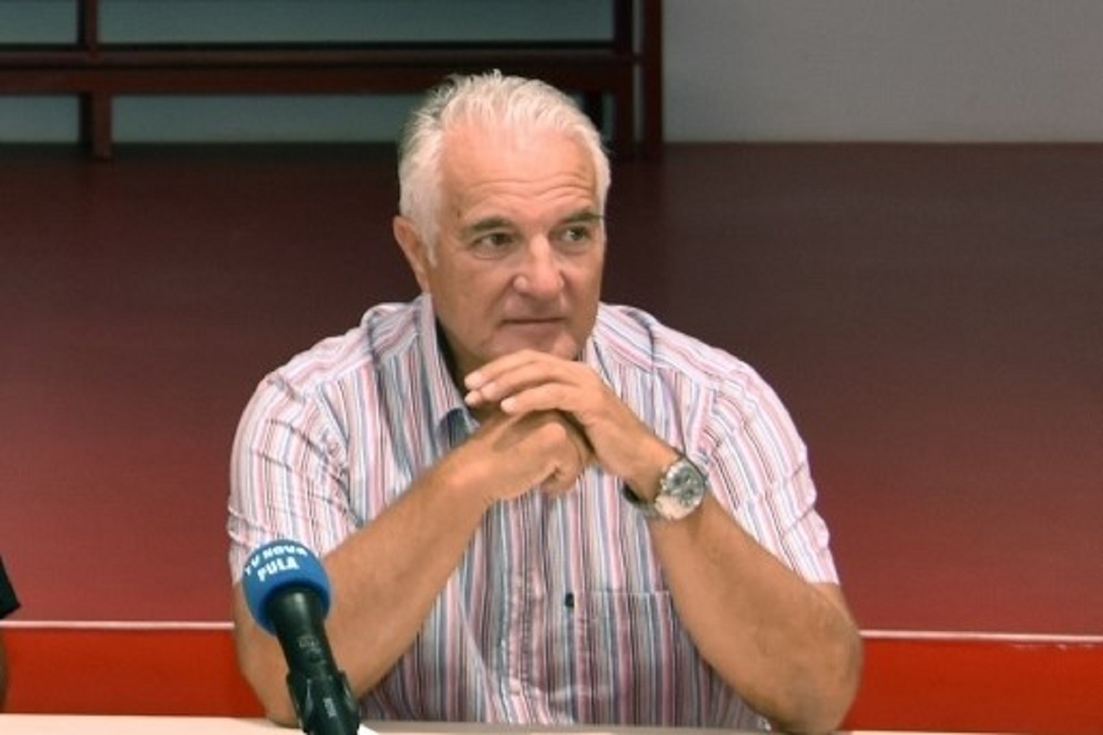 13.09.2019., Fazana - Svecano otvorenje Fazana Media Festa i proglasenje Fazane prijateljem novinara. Sasa Leković, glavni koordinator FMF, predstavnik Udruge Informo, Melita Perokovic, direktorica Turisticke zajednice Fazana, Radomir Korac, nacelnik Opcine Fazana. Photo: Dusko Marusic/PIXSELL