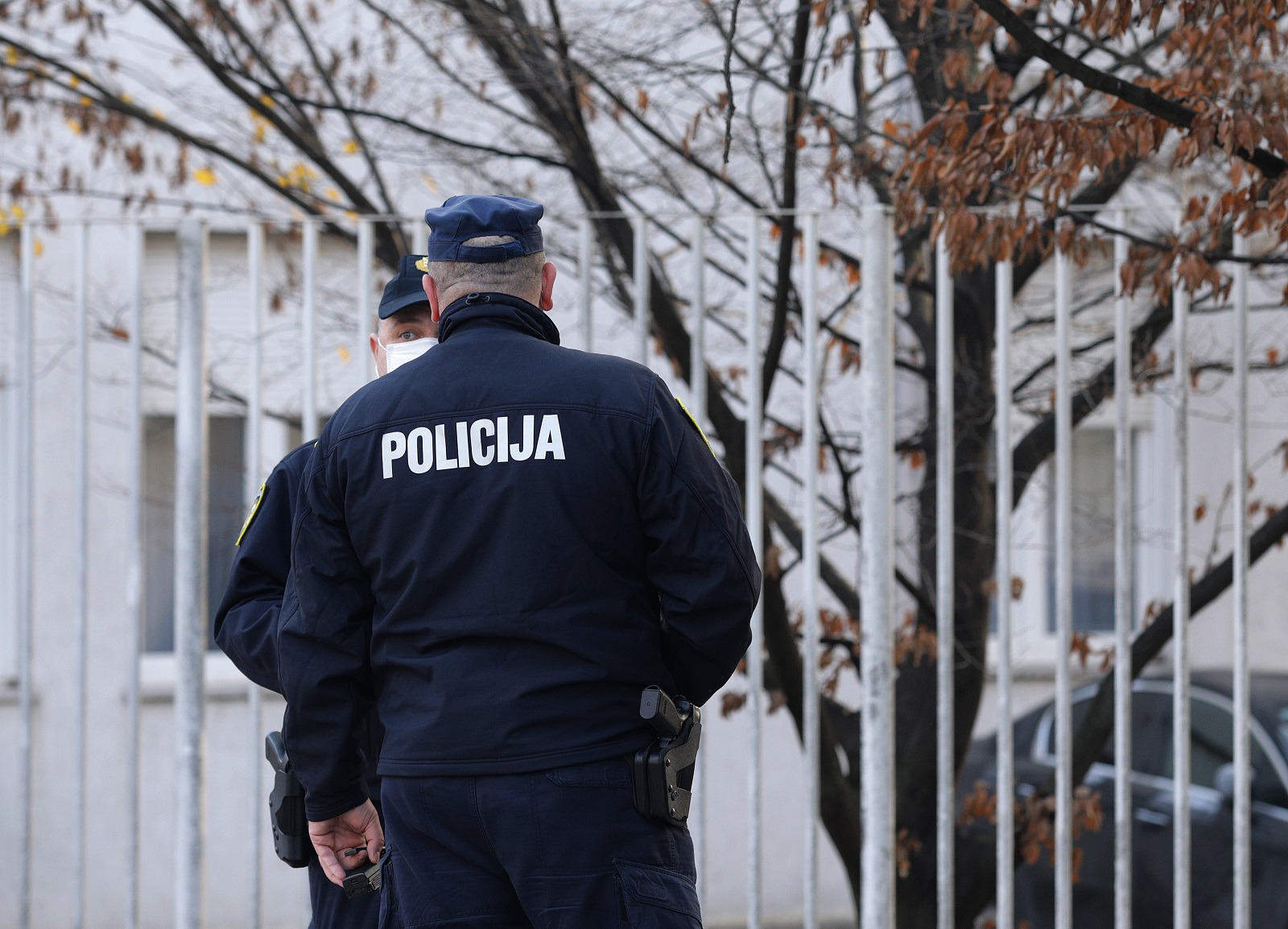 Zagreb, 1.12.2020. - Načelnik Sektora policije u PU zagrebačkoj Davor Posilović dao je izjavu za medije povodom postupanja policije tijekom provođenja nadzora pridržavanja mjera Stožera civilne zaštite  RH.HINA/ Tomislav PAVLEK/ tp