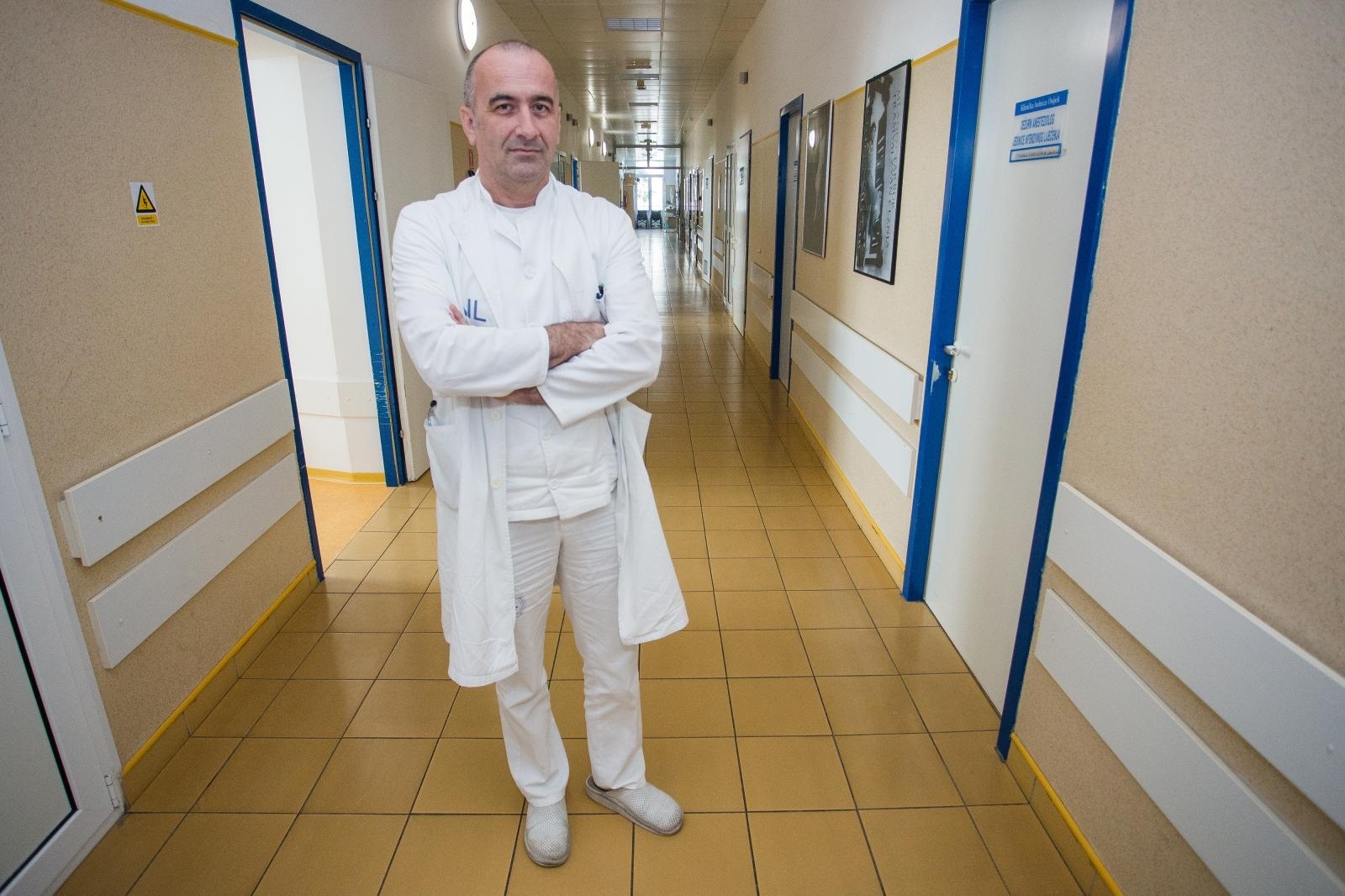 05.02.2018., Osijek - Zavod za lijecenje boli KBC Osijek jedan je od vodecih u regiji. Voditelj zavoda doc. prim. dr. sc. Ivan Rados. 
Photo: Davor Javorovic/PIXSELL