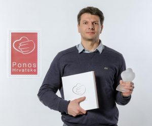 01.02.2015., Zagreb - Svecana 10. dodjela nagrade Ponos Hrvatske.  Ivan Djikic, Davor Lessel, Kristijan Ramadan i Janos Terzic u Frankfurtu su otkrili gen koji uzrokuje ubrzano starenje i rak jetara kod djece. Time su omogucili istrazivanja kojima ce otkriti lijek za te bolesti. 

Photo: Davor Puklavec/PIXSELL