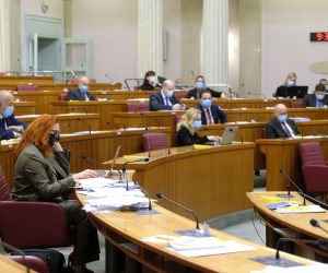 Zagreb, 10.12.2020. - nastavak 4. sjednice Hrvatskog sabora.
foto HINA/ Edvard ŠUŠAK/ es
