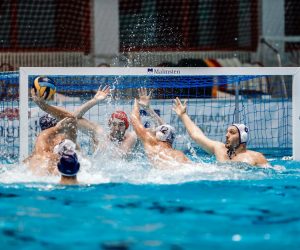 Zagreb, 04.12.2020 - Vaterpolisti Mladosti pobjedom nad kotorskim Primorcem 13-8 (2-3, 5-4, 1-0, 5-1) otvorili su nastup na kvalifikacijskom turniru LEN Euro kupa kojem su domacini, dok je splitski Jadran u panjolskom Sabadellu poraen sa 8-9 (1-3, 3-0, 3-3, 1-3) od domace momcadi Astralpool.
foto HINA/ Dino Ninkovic/ ds