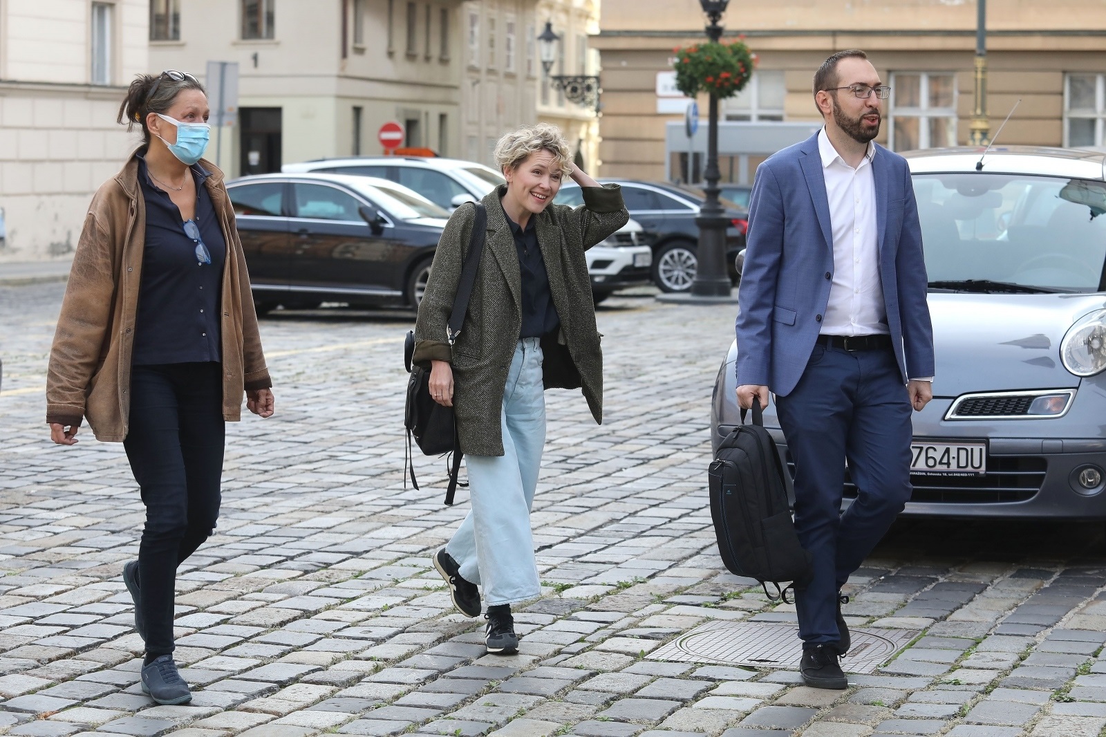 09.10.2020., Zagreb - U povodu Svjetskog dana mentalnog zdravlja o posljedicama izostanka Nacionalne strategije zastite mentalnog zdravlja u Hrvatskoj na konferenciji za medije odrzanoj ispred Banskih dvora govorili su Tomislav Tomasevic, Ursa Raukar i Ivana Kekin.
Photo: Patrik Macek/PIXSELL