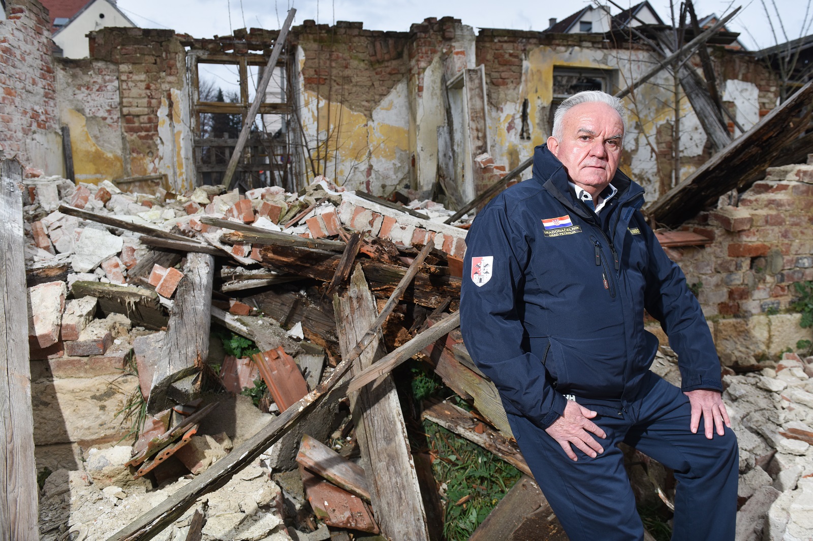 28.12.2020., Petrinja - Darinko Dumbović, gradonačelnik Petrinje.

Photo: Saša Zinaja/NFoto
