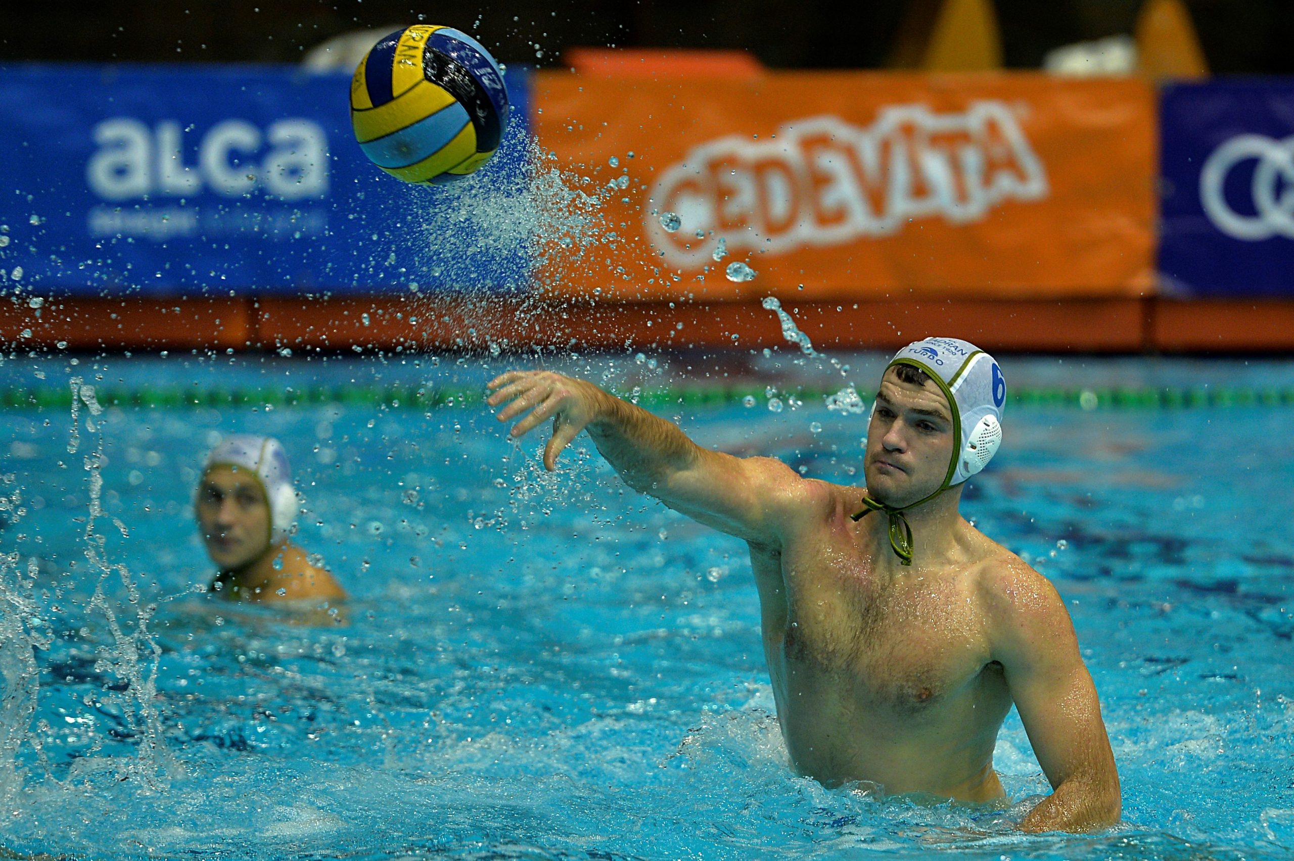 Split, 22.12.2020 - Utakmica 10. kola Hrvatske vaterpolske lige: Jadran - POŠK. Na slici Duje Pejkovic.
 foto HINA/ Mario STRMOTIC/ ms