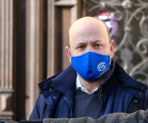 Zagreb, 12.01.2021 - Zagrebački SDP održao je konferenciju za medije na temu stanja odgojno-obrazovnih ustanova u Gradu Zagrebu nakon potresa 28. i 29. prosinca 2020.
Na fotografiji Matej Mišić, Lara Kvesić, Gordan Maras.
foto HINA/ Edvard ŠUŠAK/ es