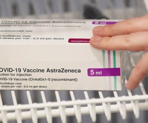 epa08968294 (FILE) - The Covid-19 AstraZeneca Covid-19 vaccine in a refrigerator at Robertson House in Stevenage, Hertfordshire, Britain, 11 January 2021 (reissued 27 January 2021). BAstraZeneca has rejected EU's criticism of its vaccine rollout process, after the company had announced delays in delivering the agreed doses to the bloc.  EPA/JOE GIDDENS / POOL *** Local Caption *** 56613507