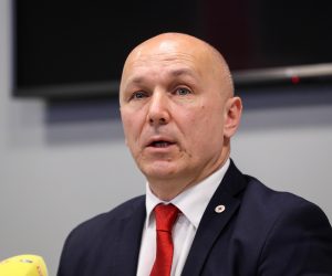 01.06.2020., Zagreb - Hrvatski Crveni kriz na konferenciji za medije predstavio je novi projekt namijenjen osobama koje su izgubile posao zbog krize uzrokovane koronavirusom. 
Photo: Luka Stanzl/PIXSELL