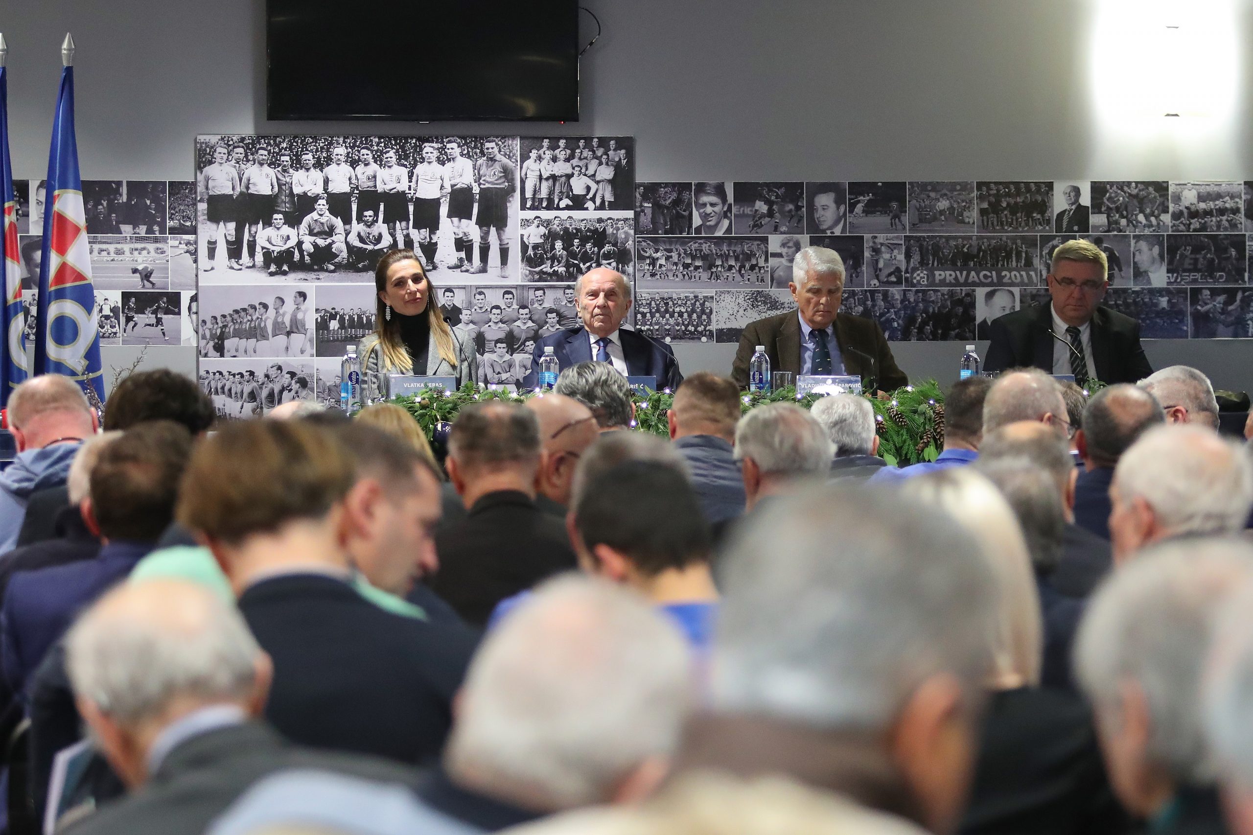 02.12.2019., Zagreb - Godisnja skupstina GNK Dinamo. Mirko Barisic, Vlatka Peras. 
Photo: Luka Stanzl/PIXSELL