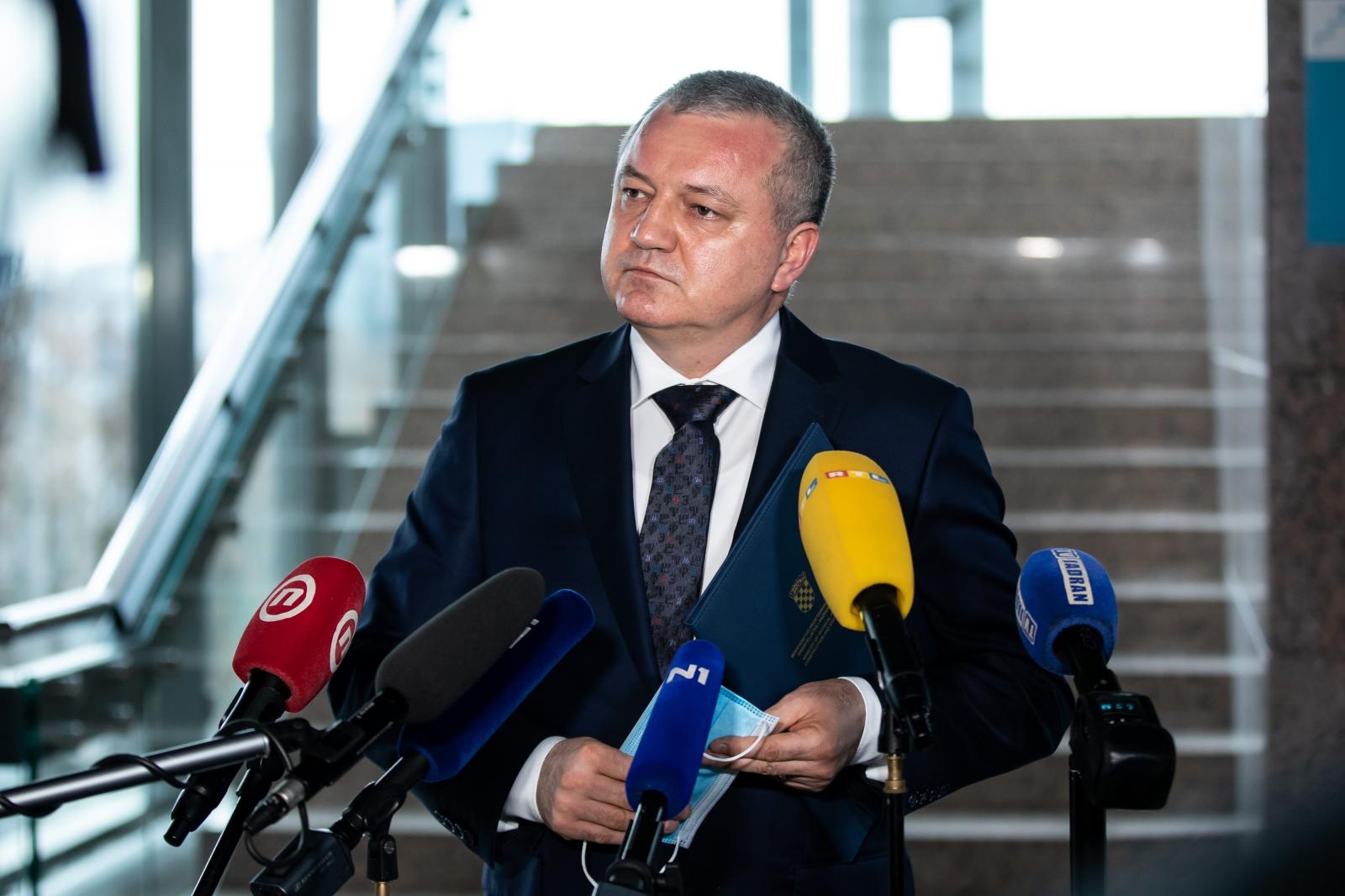 04.01.2020., Zagreb - Na sjednici Vlade RH donesena odluka te je proglasena  katastrofa na podrucjima pogodjenim potresom. Photo: Davor Puklavec/PIXSELL