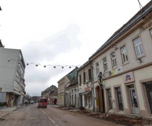 04.01.2021., Petrinja, ciscenje rusevina starog dijela grada nakon katastrofalnog potresa.
Photo: Robert Anic/PIXSELL