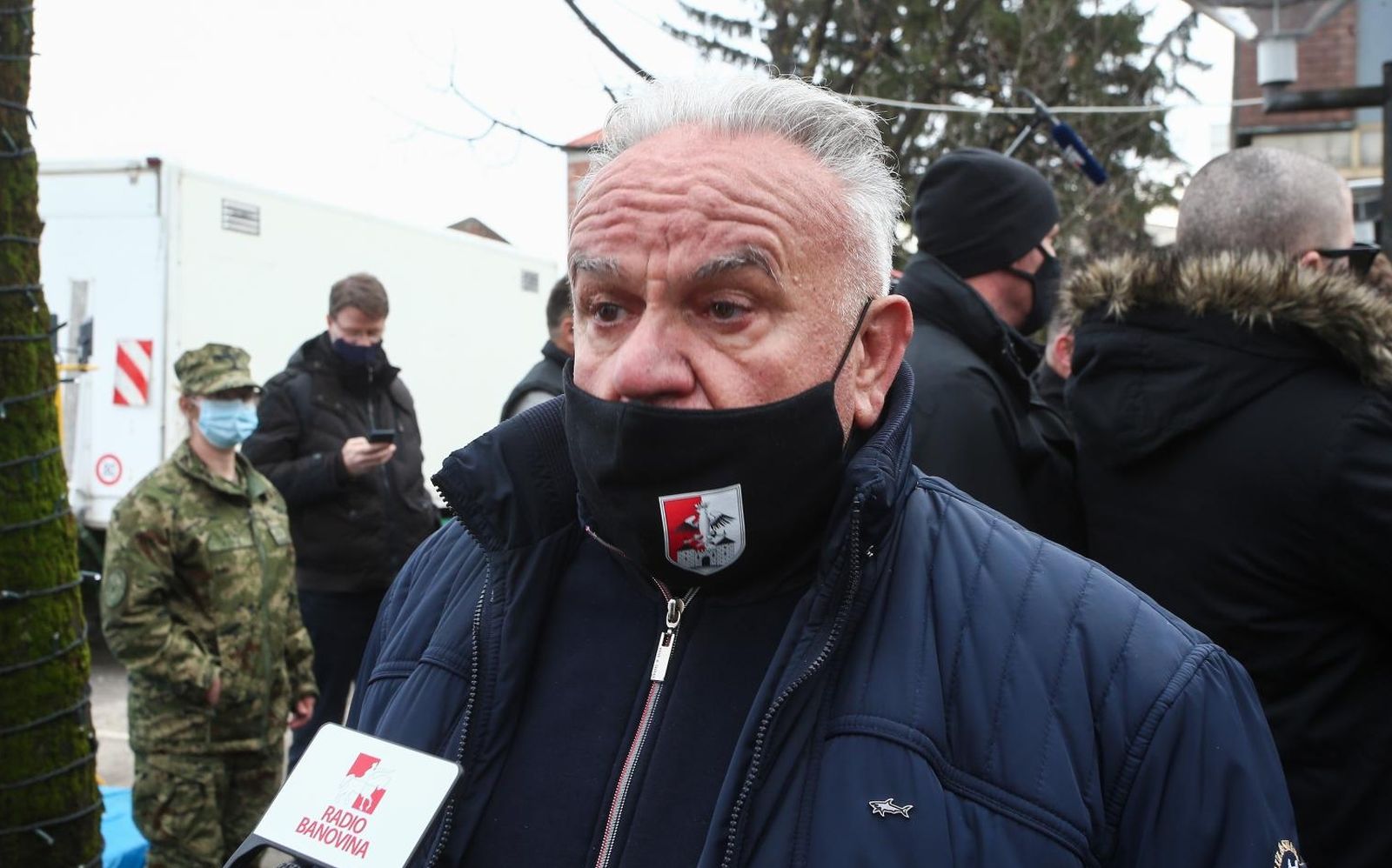 05.01.2021., Petrinja - Obilazak razrusenog centra Petrinje. Gradonacelnik Petrinje Darinko Dumbovic Photo: Matija Habljak/PIXSELL