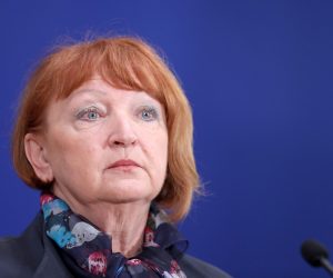 06.05.2020., Zagreb - Odbor za pravosudje na svojoj je 67. sjednici raspravljao je prijedlogu odluke o imenovanju Zlate Hrvoj Sipek glavnom drzavnom odvjetnicom Republike Hrvatske. Nakon sjednice kandidatkinja za glavnu drzavnu odvjetnicu Zlata Hrvoj Sipek dala je medijima izjavu. Photo: Patrik Macek/PIXSELL