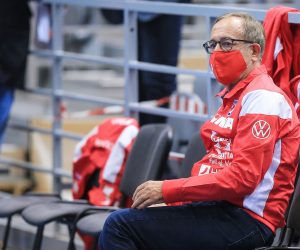 07.11.2020., dvorana Gradski vrt, Osijek - EHF Euro Cup, Hrvatska - Madjarska. Izbornik Hrvatske Lino Cervar. 
Photo: Davor Javorovic/PIXSELL