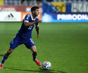 08.10.2020., stadion Grbavica, Sarajevo, Bosna i Hercegovina - UEFA kvalifikacijska utakmica za Europsko prvenstvo, Bosna i Hercegovina - Sjeverna Irska. 
Photo: Armin Drugut/PIXSELL