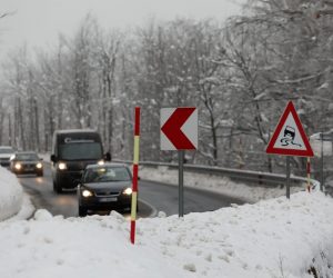09.01.2021., Delnice - Autocesta Rijeka-Zagreb i stara cesta kroz Gorski kotar otvorene su za promet. Photo: Goran Kovacic/PIXSELL