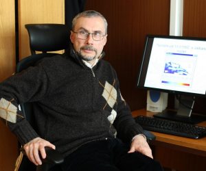 11.03.2011. Zagreb - Prof. Mirko Orlic s odsjeka za geofiziku na PMF-u je jedini hrvatski strucnjak za tsunamije.
Photo: Petar Glebov/PIXSELL