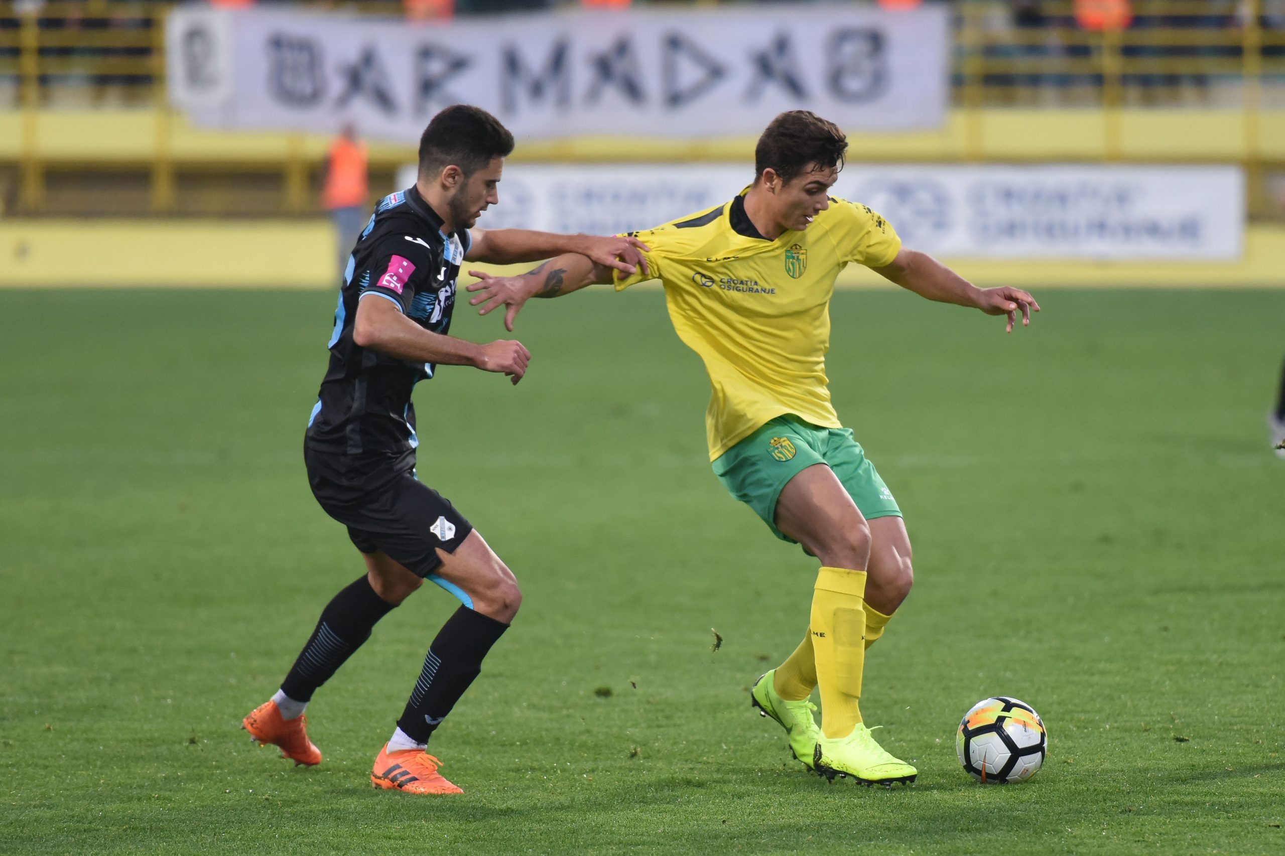 Pula: Hrvatski Telekom Prva liga, 14. kolo, NK Istra 1961 - HNK Rijeka 11.11.2018., stadion Aldo Drosina, Pula - Hrvatski Telekom Prva liga, 14. kolo, NK Istra 1961 - HNK Rijeka. 
Fuentes Adrian
Photo: Dusko Marusic/PIXSELL