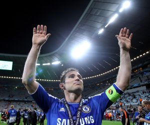 19.05.2012., Muenchen, Njemacka - Finalna utakmica Lige prvaka, FC Bayern Muenchen - Chelsea FC. Chelsea je osvojio Lgu prvaka boljim izvodjenjem jedanaesteraca 5-4, nakon sto je u regularnom dijelu i produzetcima rezultat bio 1-1. Frank Lampard. 
Photo: Goran Stanzl/PIXSELL