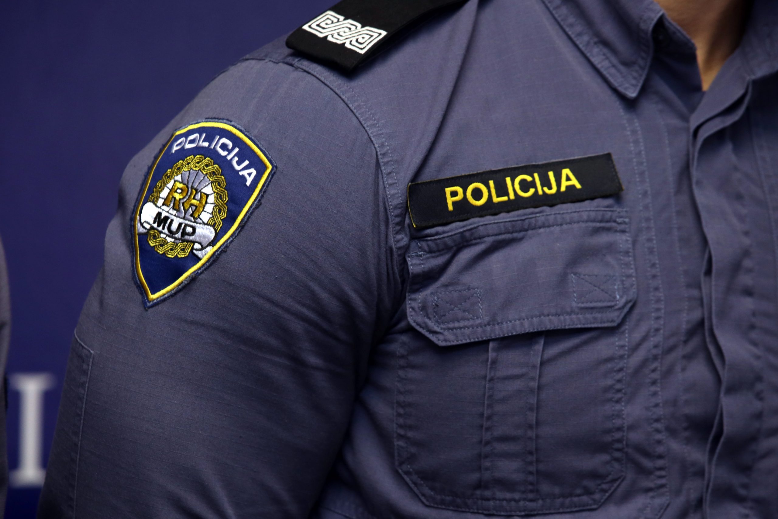 13.11.2019., Split - Djelatnik policije
 Photo: Miranda Cikotic/PIXSELL