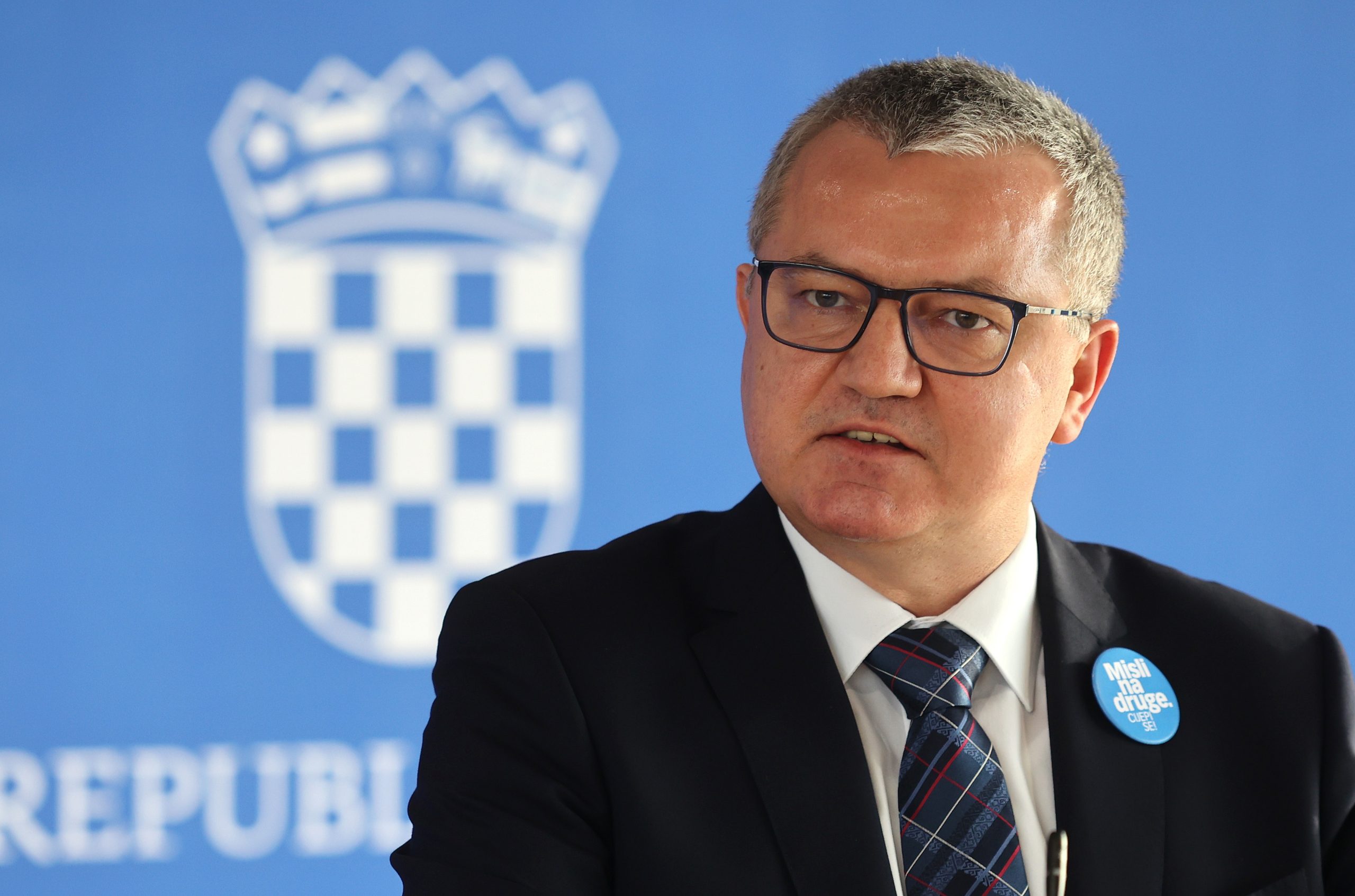 14.01.2021., Zagreb - Izjave nakon odrzane sjednice vlade u Nacionalnoj i sveucilisnoj knjiznici.
Photo: Marko Prpic/PIXSELL