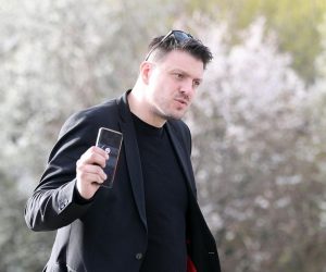 14.03.2019., Zagreb -  Javni ispracaj Andreja Barbierija na Krematoriju. Mate Jankovic. Photo: Davor Puklavec/PIXSELL