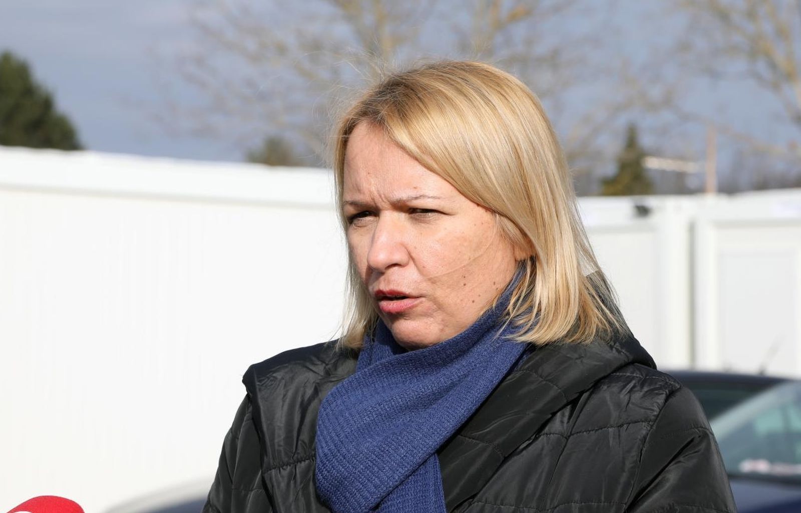 18.01.2021., Sisak - Kontejnersko naselje u Ulici Ivana Sistrovica u Sisku u kojem su smjesteni Siscani ciji su domovi stradali u potresu. Gradonacelnica Kristina Ikic-Banicek dala je izjavu oko stanja naselja tj. neadekvatnog smjestaja. Photo: Edina Zuko/PIXSELL