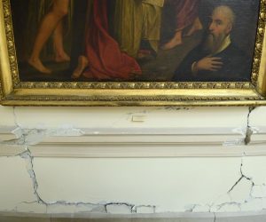 18.06.2020., Zagreb - U palaci HAZU odrzalo se svecano urucenje donacija INA d.d. Hrvatskoj akademiji znanosti i umjetnosti, Muzeju za umjetnost i obrt i Arheoloskom muzeju u Zagrebu, za sanaciju stete nastalu u potresu koji se dogodio u Zagrebu 22.03.2020..
Photo: Marko Lukunic/PIXSELL