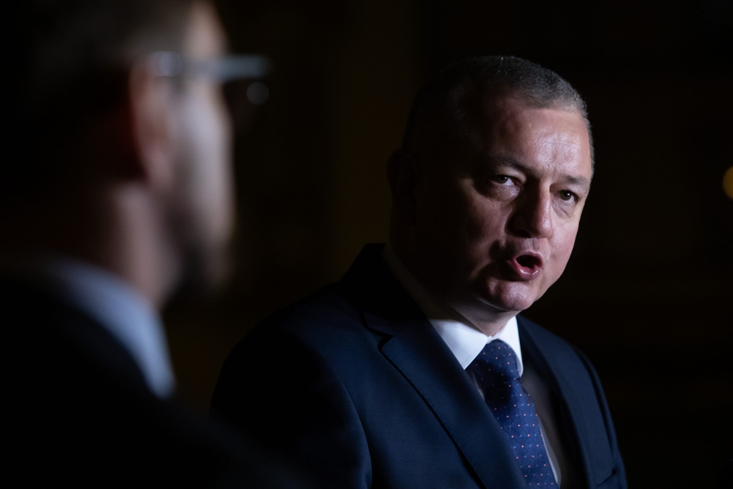 19.01.2021., Zagreb - Ministar prostornog uredjenja, graditeljstva i drzavne imovine Darko Horvat sastao se s predstavnicima nekoliko fakulteta i komora, s ciljem definiranja djelotvornog koncepta organizirane obnove na podrucjima pogodjenim potresom.
Photo: Davor Puklavec/PIXSELL
