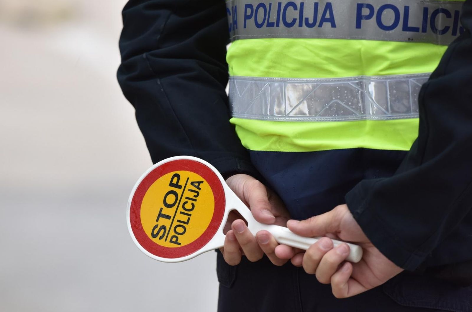 19.04.2018., Sibenik -
Policijska kontrola vozila
Photo: Hrvoje Jelavic/PIXSELL