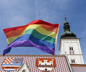 19.09.2020., Zagreb - 19. Povorka ponosa LGBTIQ osoba i obitelji Zagreb Pride 2020 pod sloganom "Sloboda unutar i izvan cetiri zida". Povorka je po prvi puta krenula s Trga svetog Marka. Photo: Josip Regovic/PIXSELL