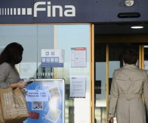 19.10.2020., Zagreb - Poslovnica Finacijske agencije FINA.
Photo: Marko Lukunic/PIXSELL