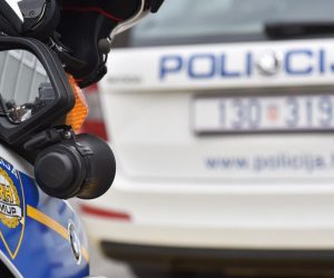 20.03.2017., Sibenik -
Policijske oznake na sluzbenim vozilima.
Photo: Hrvoje Jelavic/PIXSELL