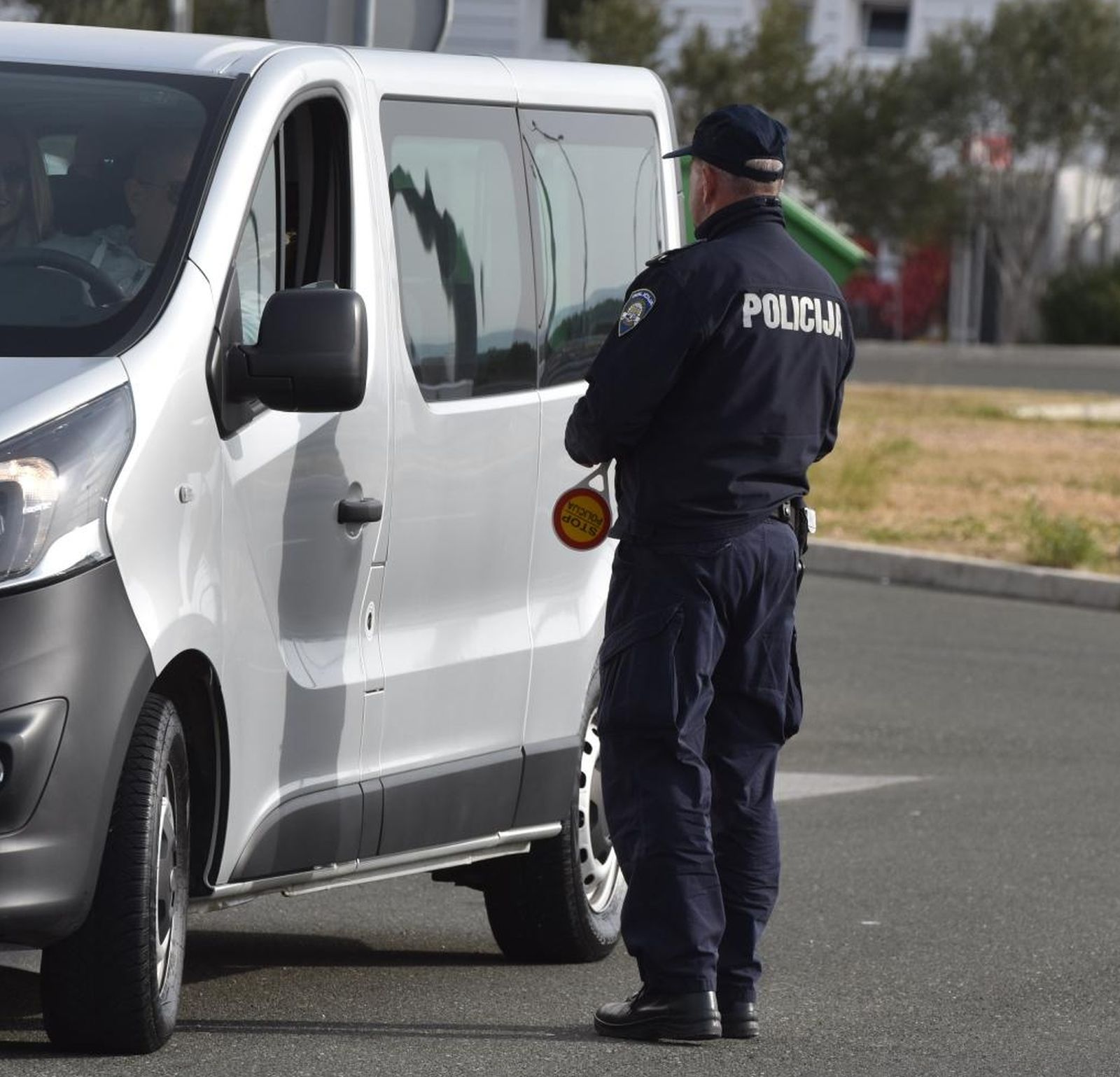 22.01.2020., Prokljan - Velika policijska akcija na autocesti  A-1 Zagreb-Split kod odmorista Prokljan. Uz prometnu policiju u akciji su sudjelovale i granicna policija, odjel za droge te sve inspekcije ukljucujuci i carinu. Photo: Hrvoje Jelavic/PIXSELL