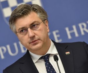 22.01.2021., Zagreb - Premijer Andrej Plenkovic odrzao je konferenciju za medije u Vladi RH. 
Photo: Davorin Visnjic/PIXSELL