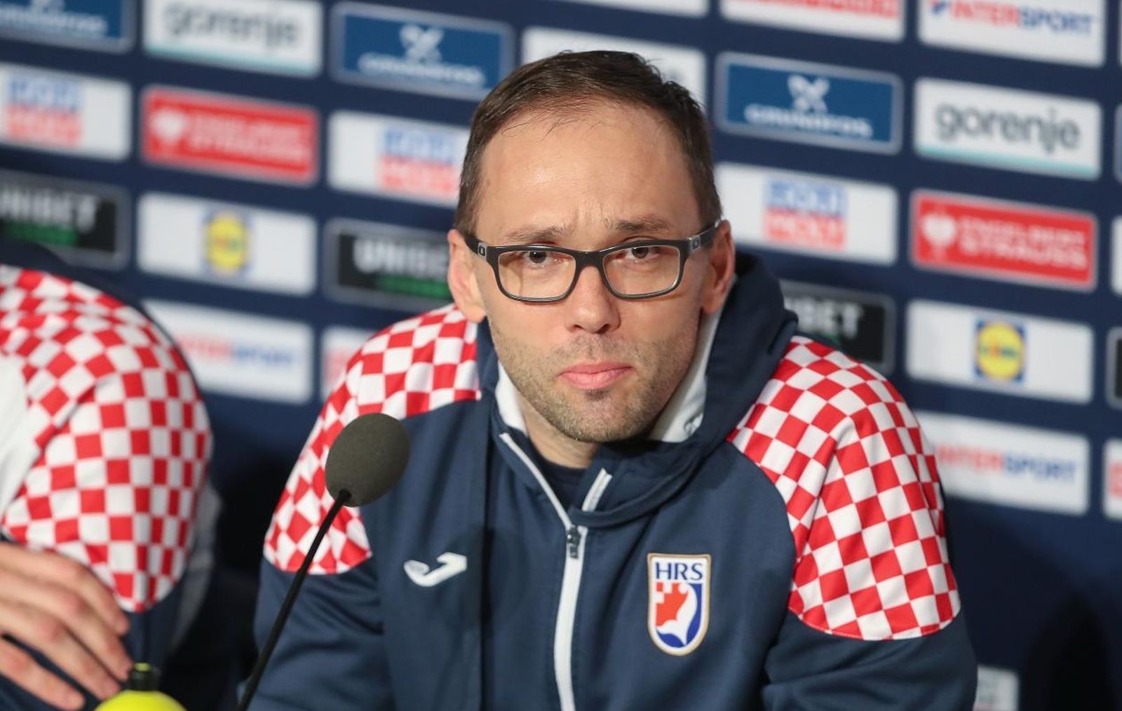 23.01.2020., Tele 2 Arena, Stockholm - Europsko rukometno prvenstvo, konferencija za medije Hrvatske i Norveske rukometne reprezentacije. Hrvoje Horvat. 
Photo: Luka Stanzl/PIXSELL