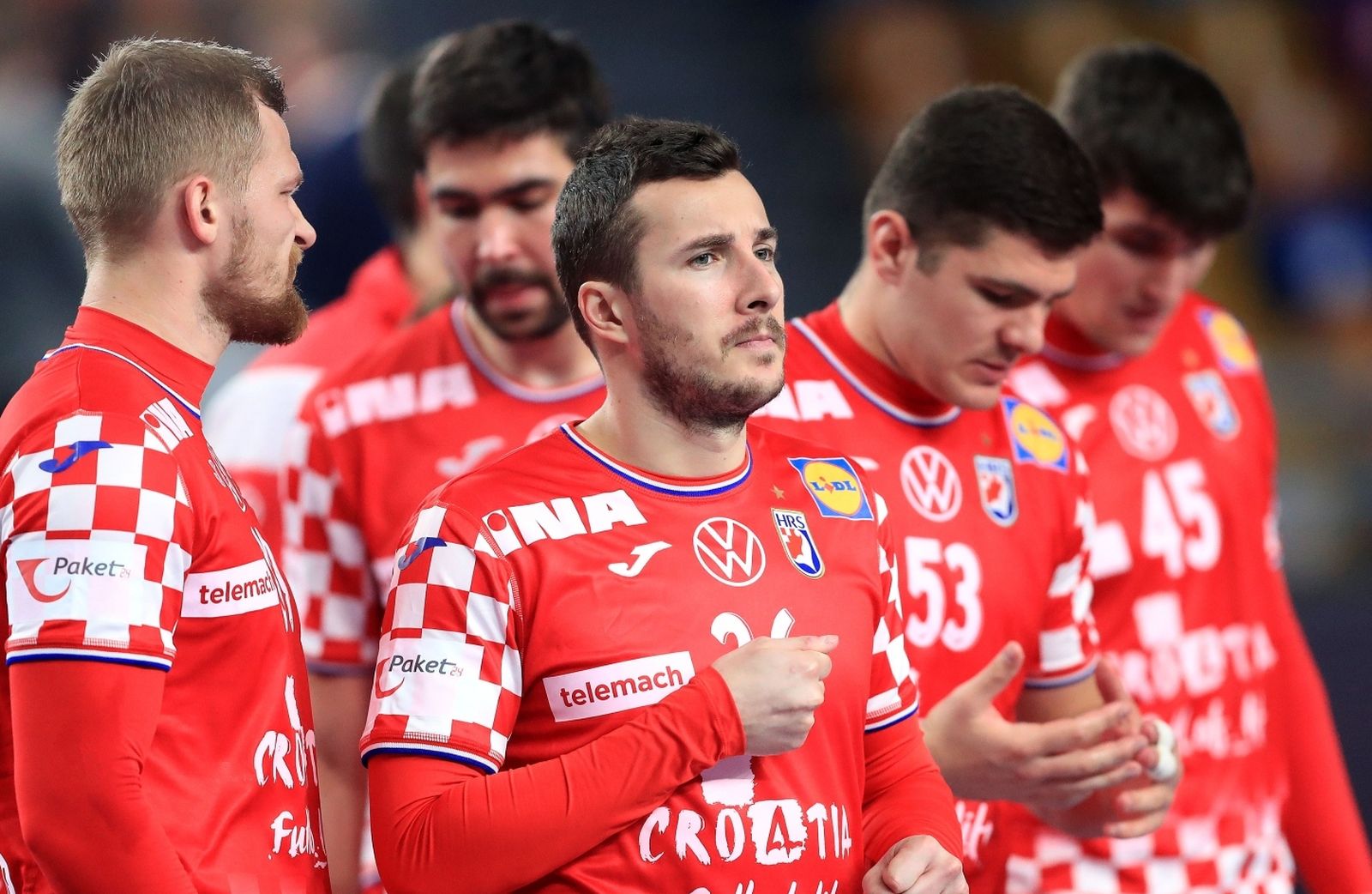 23.01.2021., sportska dvorana stadiona Kairo, Kairo, Egipat - Svjetsko rukometno prvenstvo, skupina 2, Argentina - Hrvatska. Manuel Strlek Photo: Slavko Midzor/PIXSELL