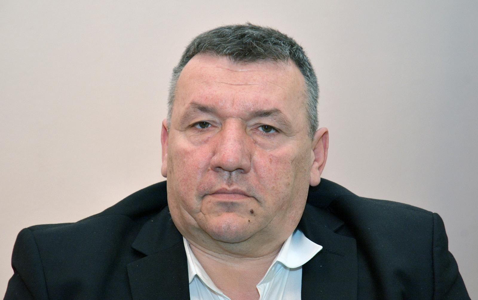 23.03.2016., Glina - Zupan Ivo Zinic susreo se s glinskim gradonacelnikom Stjepanom Kostanjevicem s kojim je nakon razgovora obisao gradiliste Doma za starije i nemocne osobe i tvrtku Vivera. Photo: Nikola Cutuk/PIXSELL