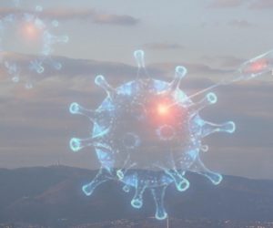 23.03..2020., Zagreb - Ilustracija za koronavirus. Odlukom Stozera civilne zastite  RH danas je stupila na snagu odluka o zatvaranju gradskog i medjugradskog prometa. Grad Zagreb je poostao jedna velika karantena gdje je kretanje dozvoljno samo hitnim službama i gradjanima koji idu na posao. (Fotografija nastala dvostrukom expozicijom). Photo: Zeljko Lukunic/PIXSELL