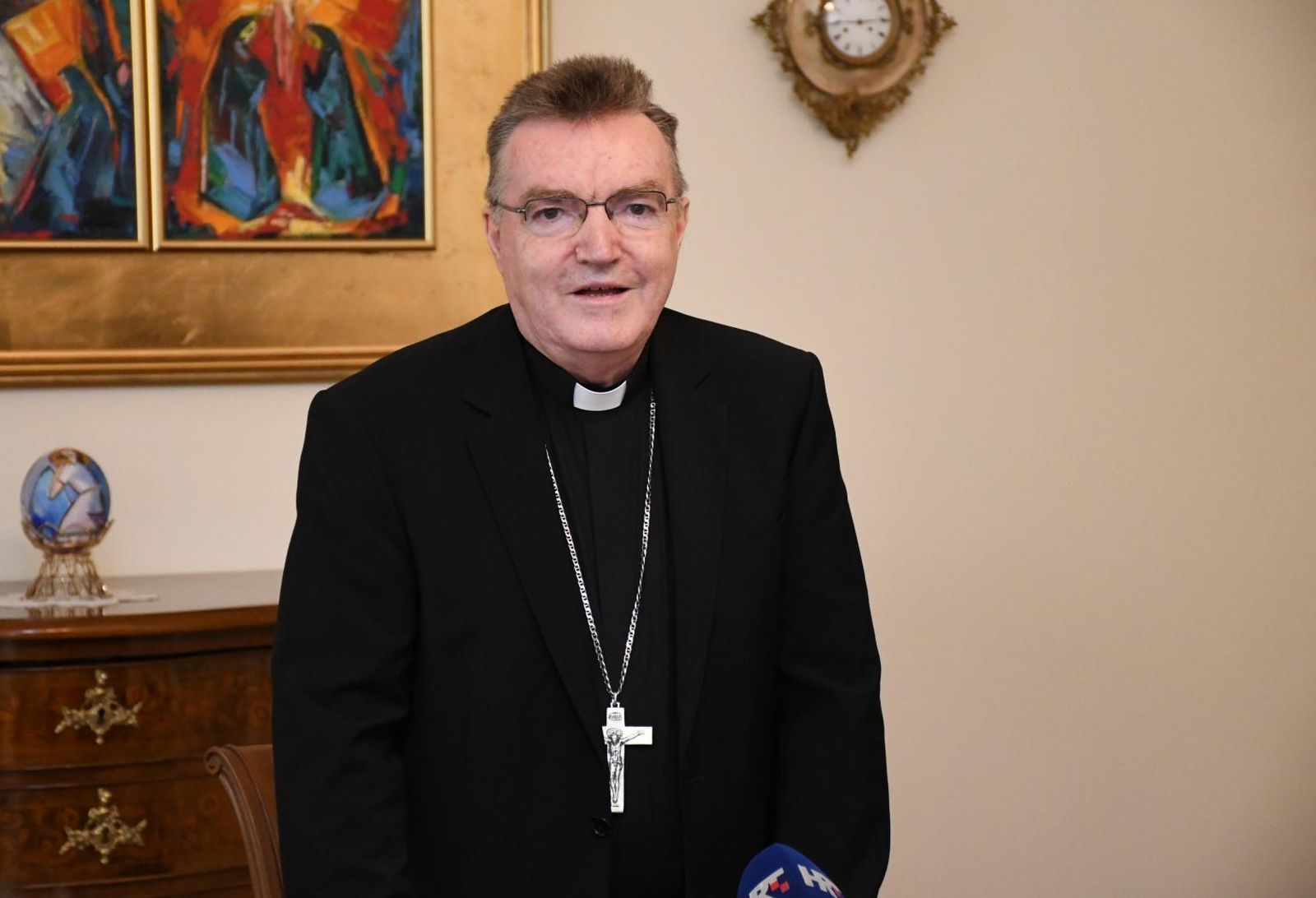 23.06.2020., Bjelovar - Odrzana sjednica biskupa zagrebacke crkvene pokrajine. Sjednicu je predvodio kardinal Josip Bozanic. Photo: Damir Spehar/PIXSELL