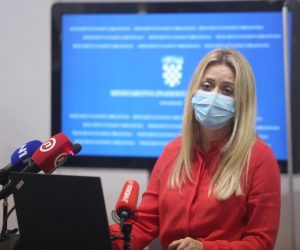 24.08.2020., Zagreb - U Ministarstvu znanosti i obrazovanja predstavljene Upute za sprjecavanje i suzbijanje epidemije COVID-19 vezano za rad predskolskih ustanova, osnovnih i srednjih skola u skolskoj godini 2020./2021. Ministar Radovan Fuchs i Ivana Pavic Simetin, zamjenica ravnatelja HZJZ.
Photo: Marin Tironi/PIXSELL