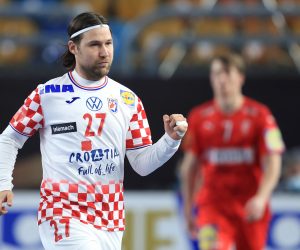 25.01.2021., sportska dvorana stadiona Kairo, Kairo, Egipat - Svjetsko rukometno prvenstvo, skupina 2, Danska - Hrvatska. Ivan Cupic Photo: Slavko Midzor/PIXSELL