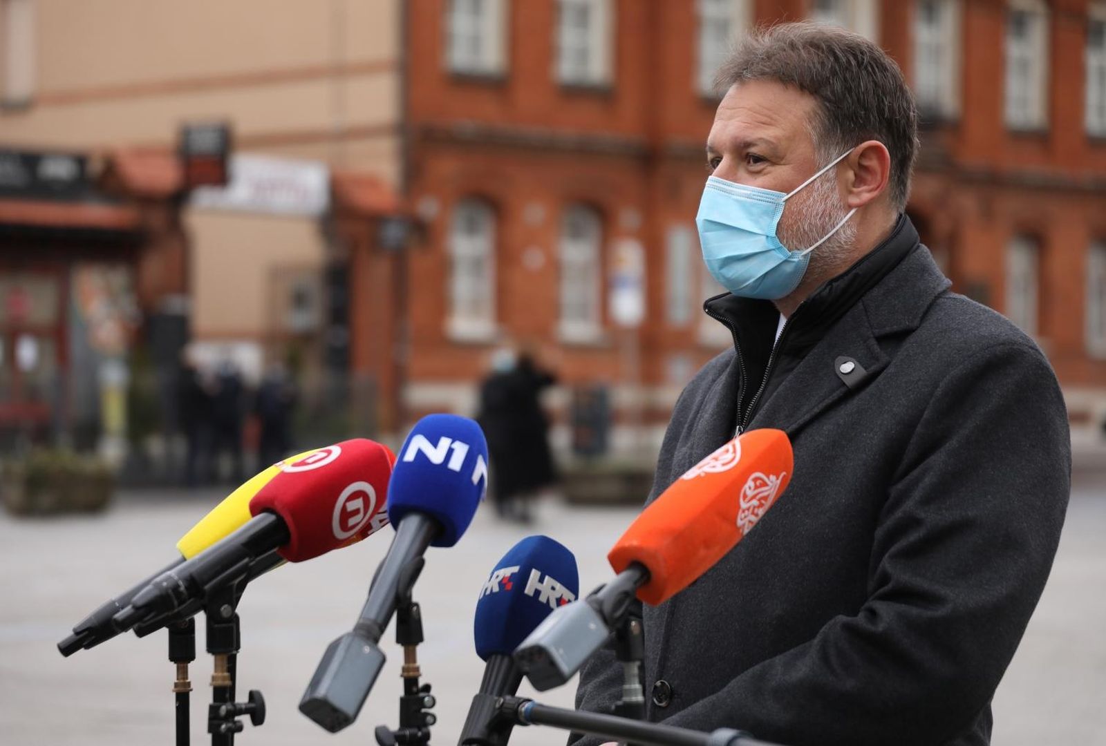 25.12.2020., Zagreb - Zagrebacki nadbiskup, kardinal Josip Bozanic, predvodio je misu svetkovine Rodjenja Gospodinova. Misnom slavlju prisustvovali su Andrej Plenkovic i Gordan Jandrokovic. Photo: Borna Filic/PIXSELL